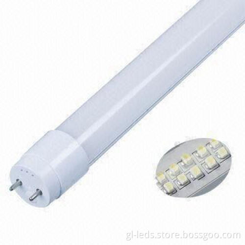 216-piece SMD 3528/16W T8 LED Tube, 1,500lm Luminous Flux and Transparent Covers